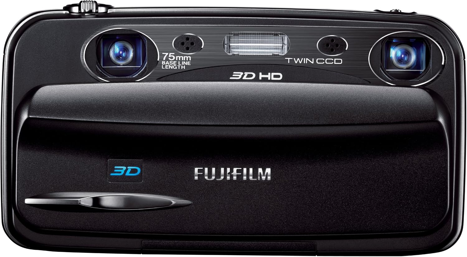 Fujifilm FinePix Real 3D W3 10MP Digital Camera with 3X Optical Zoom-Black