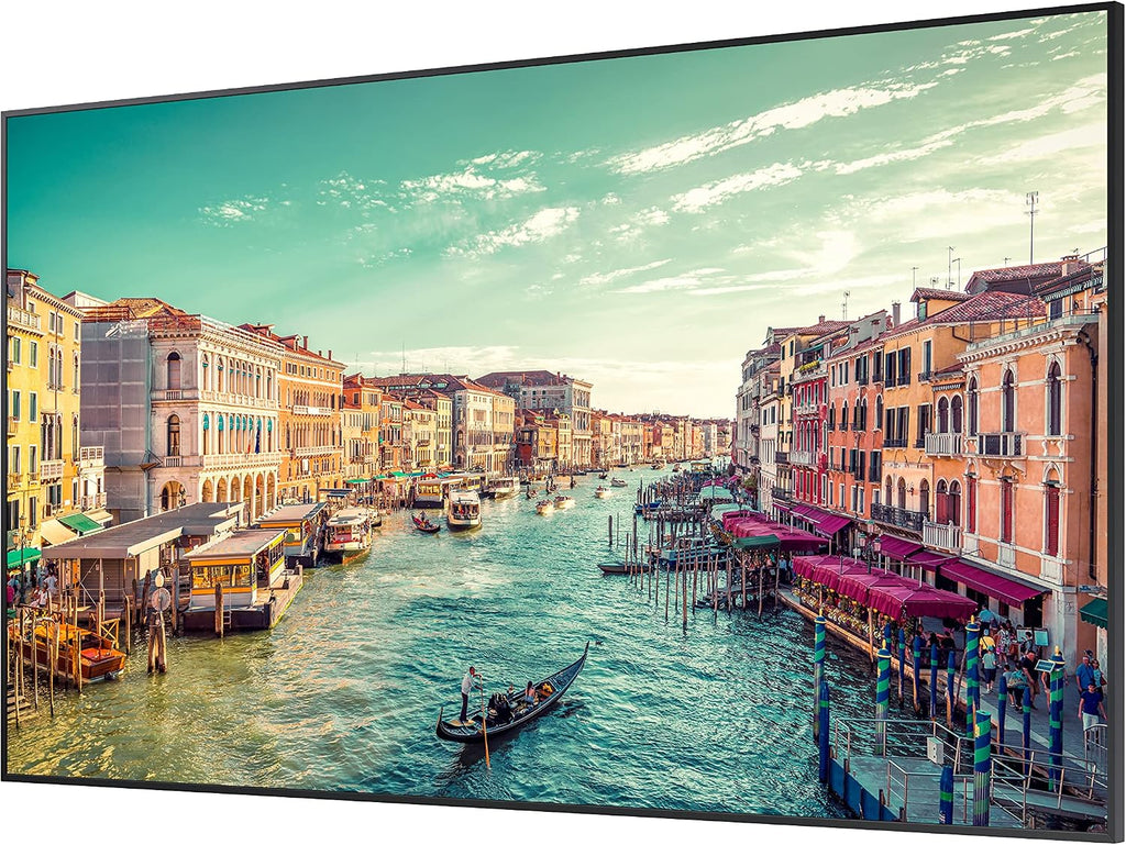 Samsung Business QMR-A 32-inch FHD 1920x1080 24/7 Commercial Signage LED Display for Business, HDMI, Wi-Fi, Bluetooth, 3-Year WRNTY, 500 nit (LH32QMRABGCXZA), Black
