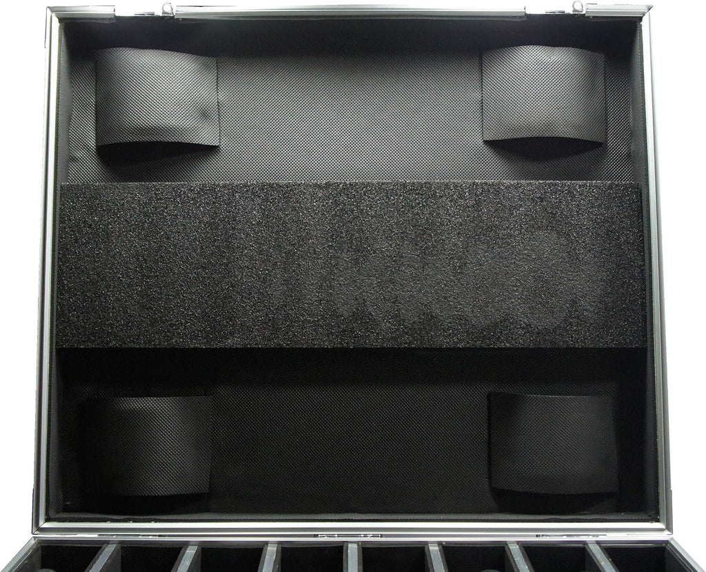 Harmony Audio Cases HC16SLIMPAR64 Light Flight Road Case Compatible with Chauvet SlimPAR 64 x 16