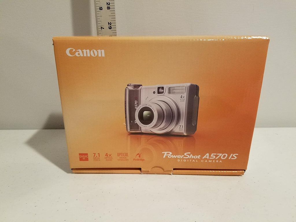 Canon PowerShot A570IS 7.1MP Digital Camera with 4x Optical Image Stabilized Zoom (OLD MODEL)