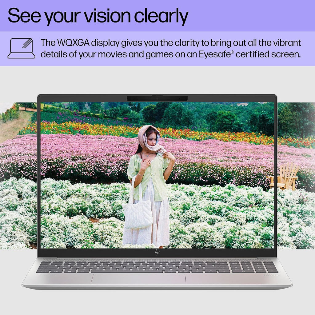 HP Pavilion Plus 16 inch Laptop, WQXGA Display, Intel Evo Edition Platform Powered by Intel Core Ultra 7 155H, 16 GB RAM, 512 GB SSD, Intel Arc Graphics, Windows 11 Home, 16-ab1010nr (2024)