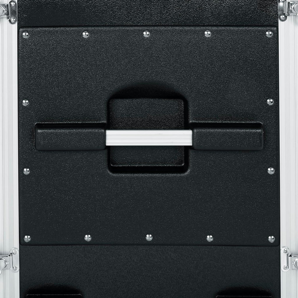 Gator Cases Lightweight Rolling Rack Case with Retractable Tow Handle and Recessed Wheels, 10U (GRR-10L)