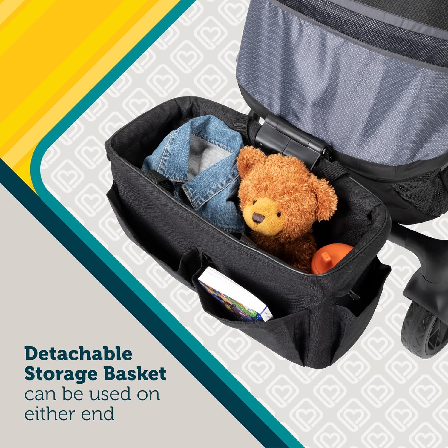 Safety 1st Summit Wagon Stroller for 2 Kids with Removable Tray in High Street