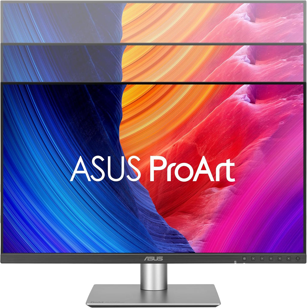 ASUS ProArt Display 27' 1440P Professional Monitor (PA278QGV) – IPS, QHD (2560 x 1440), 95% DCI-P3, Color Accurate, ΔE<2, Calman Verified, 120Hz, HDR-10, Light Sync, Ergonomic, 3 yr Warranty
