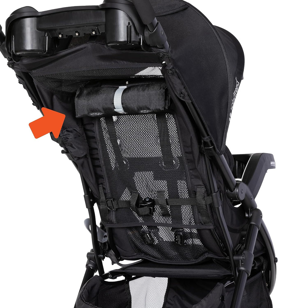 Baby Trend Passport® Seasons All-Terrain Stroller Travel System with EZ-Lift™ Plus Infant Car Seat, Dash Black