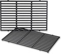 Weber Porcelain‑Enameled Cast‑Iron Cooking Grates 19.5' x 12.9' – Superior Heat Retention, Heavy‑Duty, Long‑Lasting Replacement Grates, Genuine Weber Grill Replacement