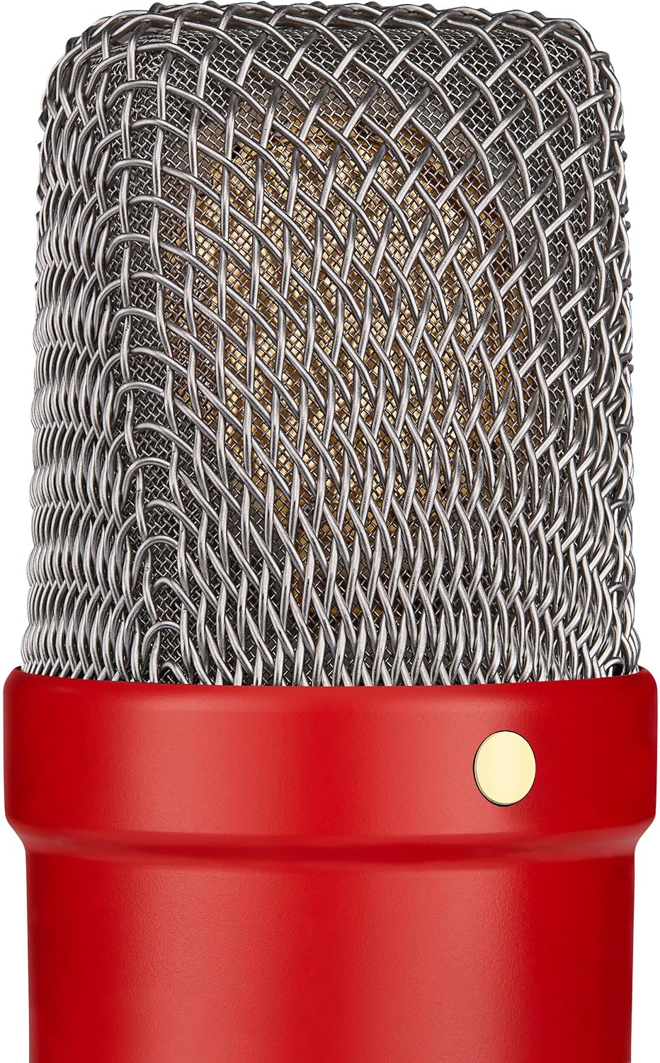 Rode NT1 Signature Red Cardioid Condenser Mic Bundle with Focusrite Scarlett Solo 4G, MS7701B Tripod, and 6m Red XLR — XLR Studio Mic for Singing, Vocal Recording, Streaming, Content Creation