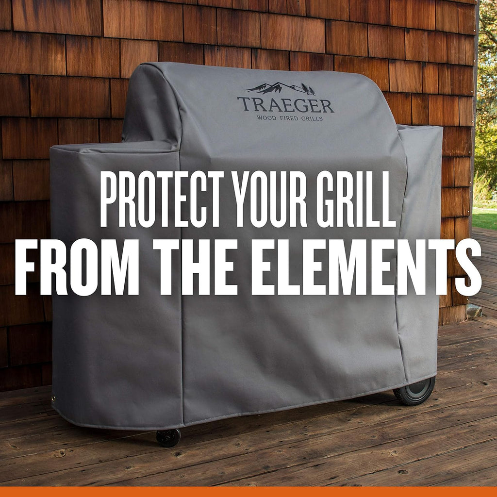 Traeger Grills BAC513 Full-Length Grill Cover Grill Accessory - Ironwood 885