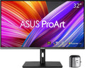 ASUS ProArt Display 32' 4K HDR Computer Monitor (PA32UCR-K) - IPS, 1000nits, ΔE < 1, 98% DCI-P3, 99.5% Adobe RGB, USB-C, HDMI, X-rite i1 Calibrator, Compatible with Laptop & Mac Monitor