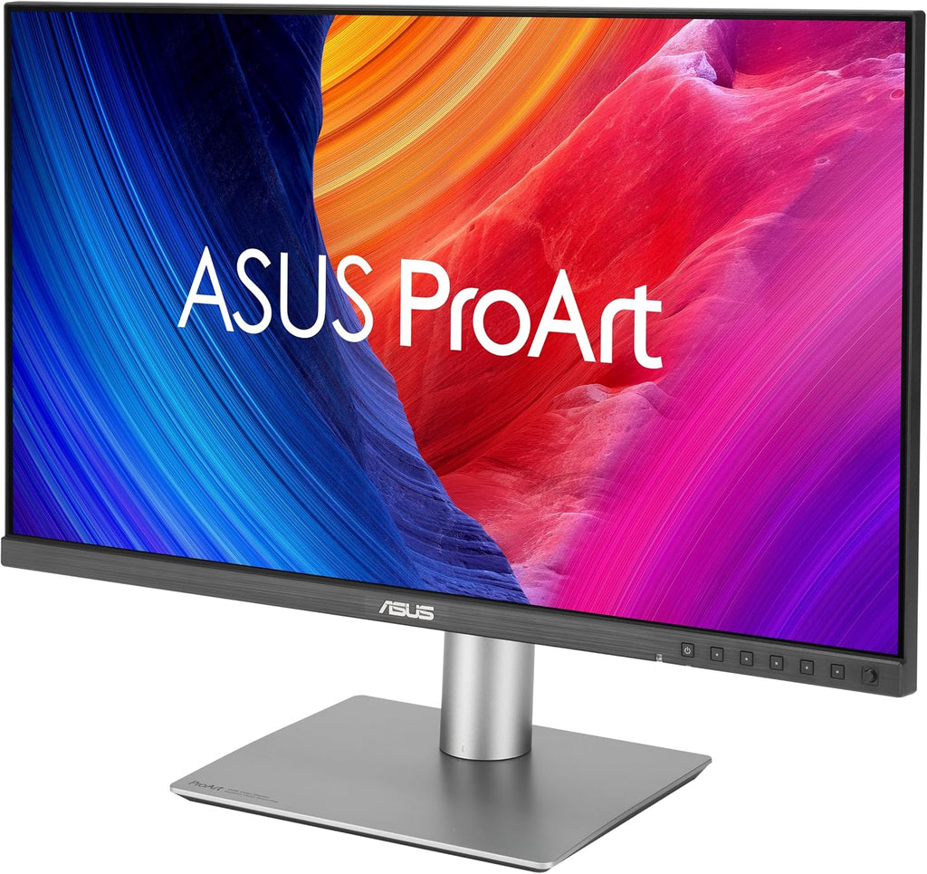 ASUS ProArt Display 27' 1440P Professional Monitor (PA278QGV) – IPS, QHD (2560 x 1440), 95% DCI-P3, Color Accurate, ΔE<2, Calman Verified, 120Hz, HDR-10, Light Sync, Ergonomic, 3 yr Warranty
