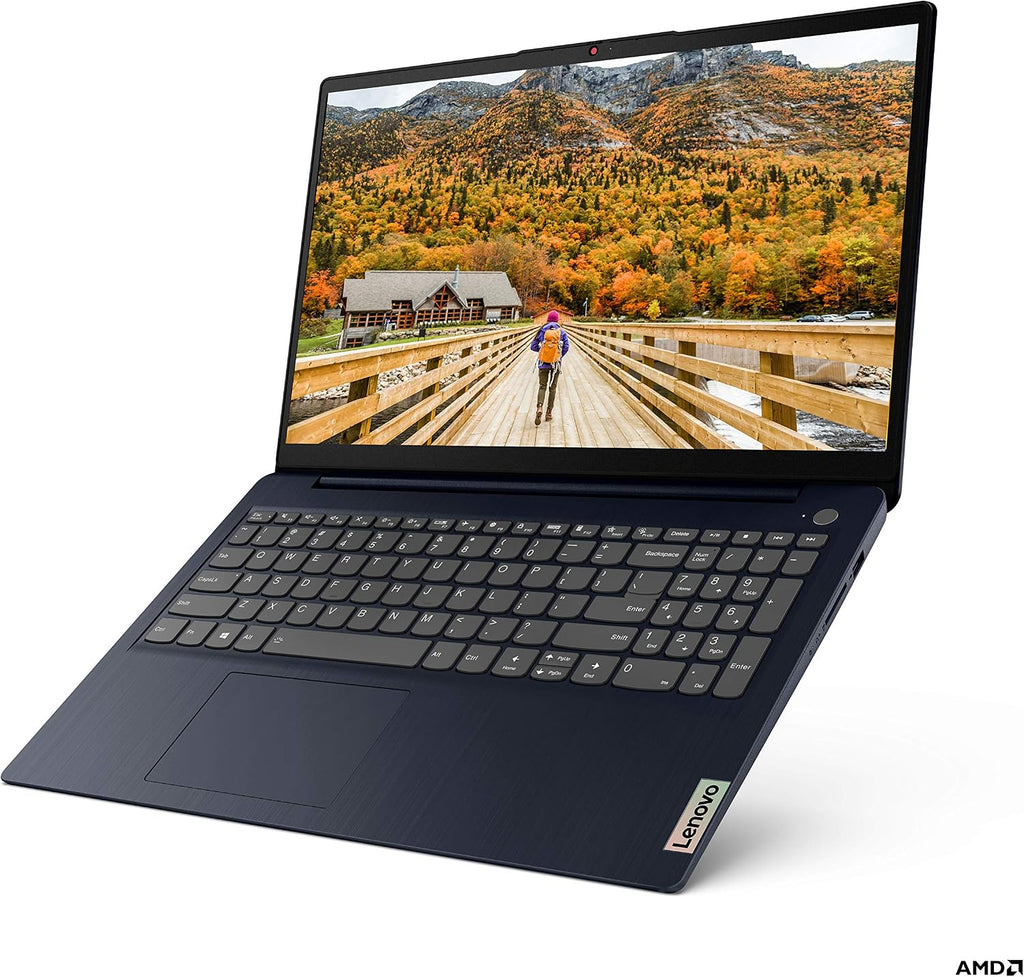 Lenovo IdeaPad 3 Laptop, 15.6' FHD Display, AMD Ryzen 5 5500U, 8GB RAM, 512GB Storage, AMD Radeon 7 Graphics, Windows 11 Home, Abyss Blue