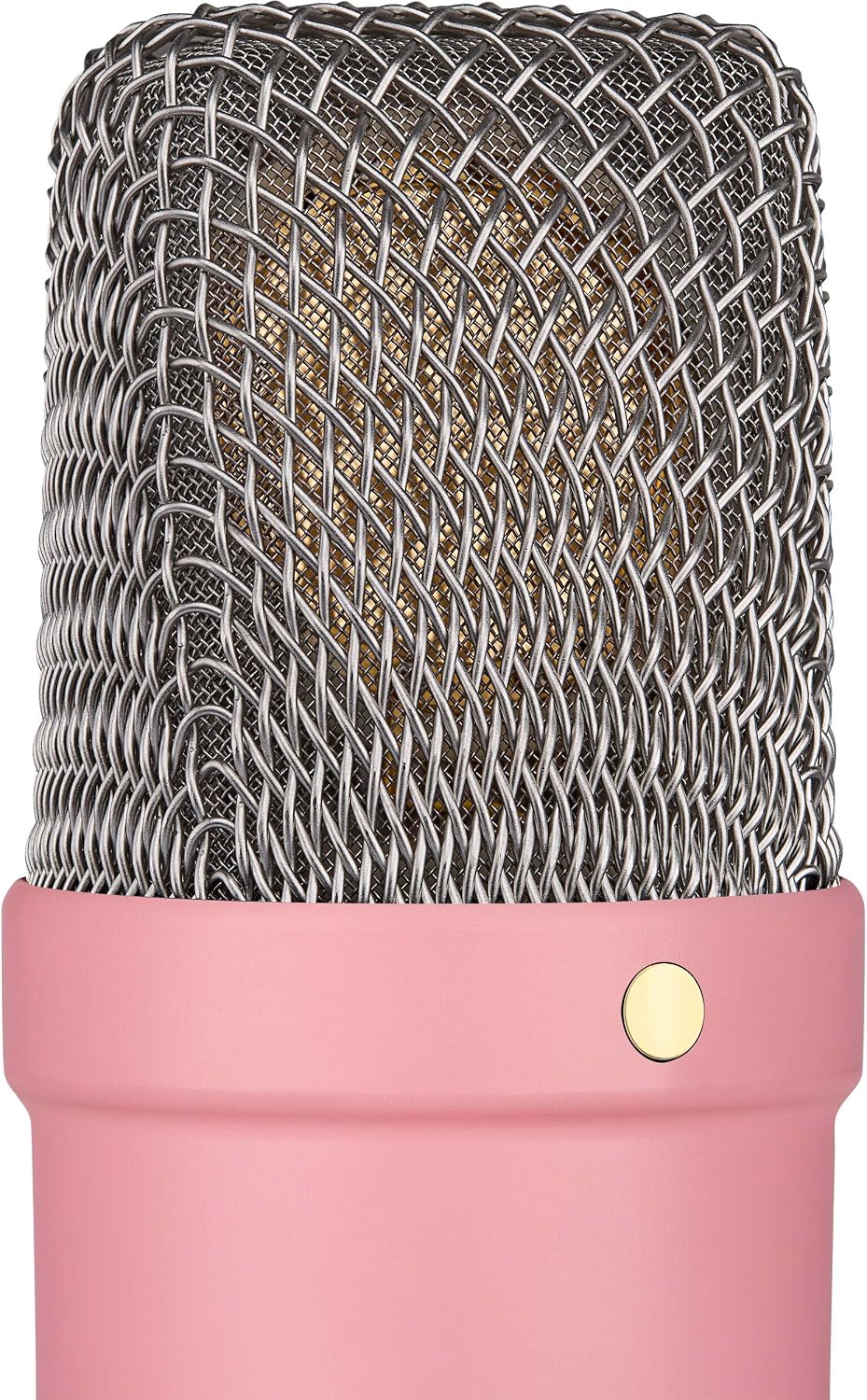 Rode NT1 Signature Series - Pink Condenser Microphone with SM6 Shockmount, Tripod Base Microphone Stand and Pop Filter