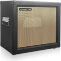 Sound Town 1 x 12' Empty Open-back Guitar Speaker Cabinet, w/Birch Plywood Construction, Black Tolex, Wheat Cloth Grill, Compatible w/Celestion/Eminence Speakers (GUC112OBBK-EC)