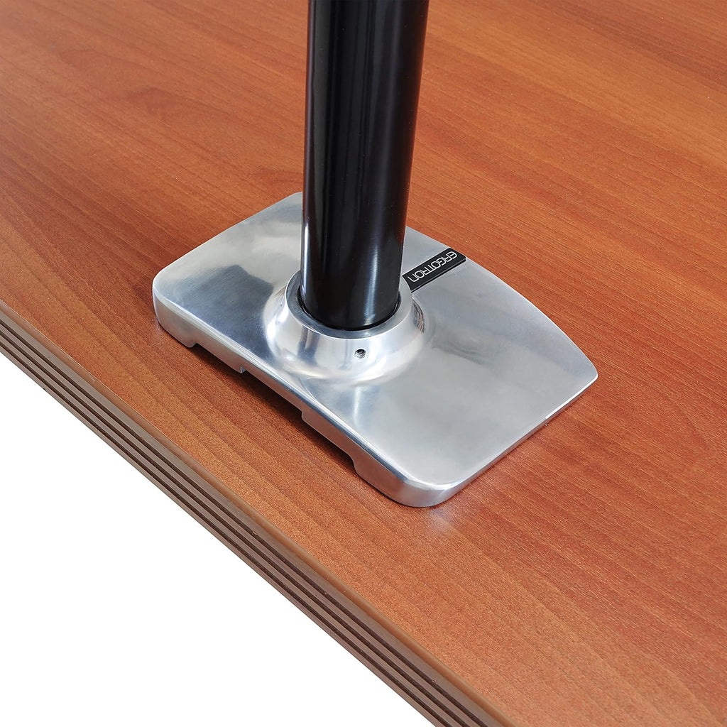 Ergotron – LX Sit-Stand Single Monitor Arm, VESA Desk Mount – for Monitors Up to 42 Inches, 7 to 25 lbs – Polished Aluminum