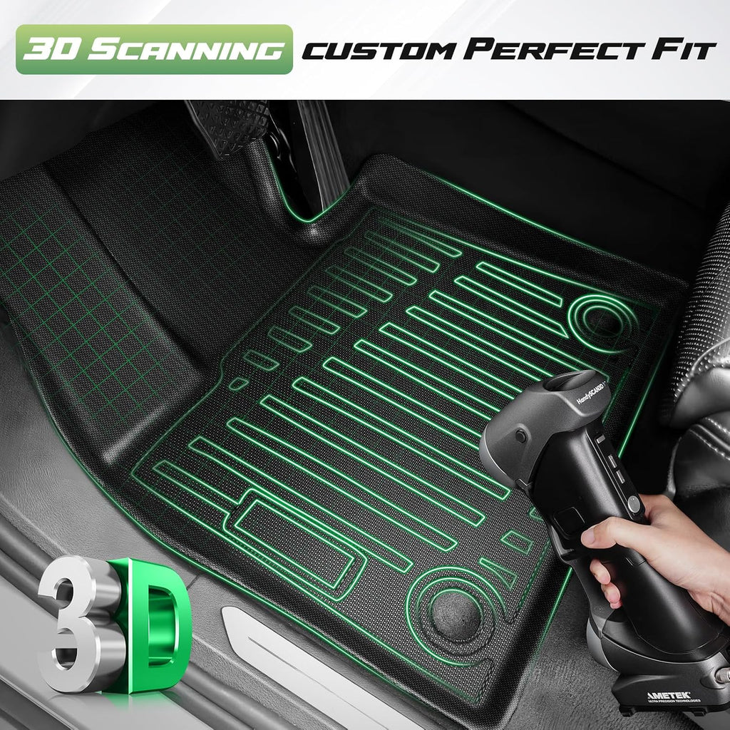 Cartist Floor Mats for BMW X6 2020-2025 2026, All Weather Cargo Liner for X6 Accessories, Heavy Duty Car Mats for BMW X6 M/M50i/sDrive40i/xDrive40i G06, Car Accessories