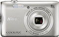 Nikon Coolpix A300 20 MP Point & Shoot Digital Camera, Silver