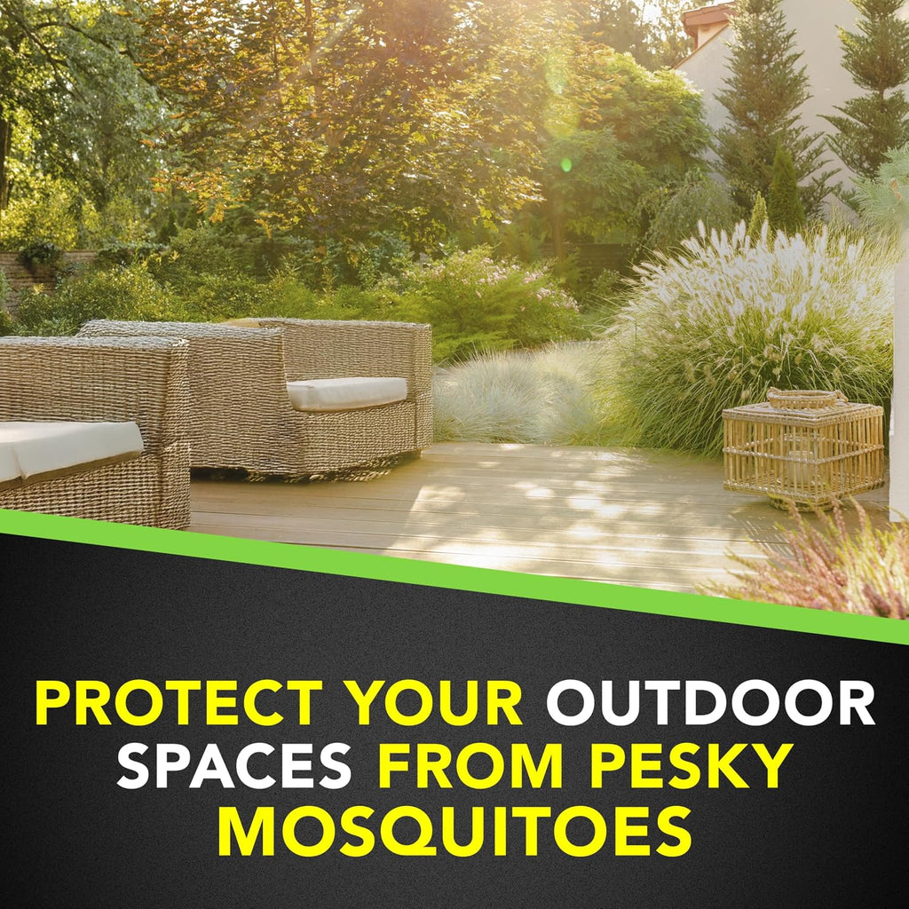 Raid Yard Guard Mosquito Fogger for Outdoor Yard Patio Deck and Garden Mosquito Control Aerosol Spray 16 Ounce (Pack of 12)