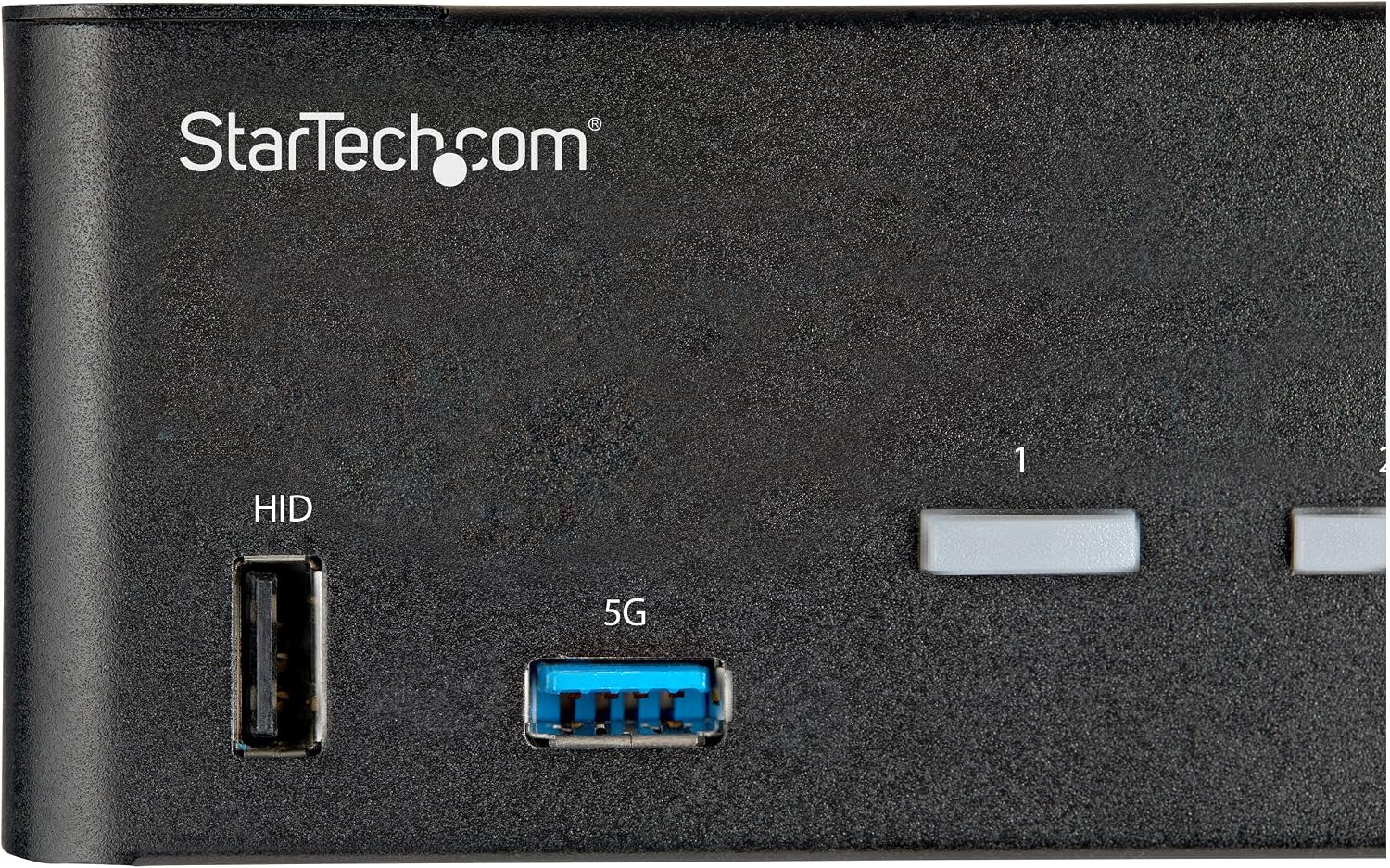 StarTech.com 2 Port Dual Monitor HDMI KVM Switch - 4K 60Hz Ultra HD HDR - Desktop 4K HDMI 2.0 KVM Switch with 2 Port USB 3.0 Hub (5Gbps) & 4X USB 2.0 HID, Audio - Hotkey Switching - TAA